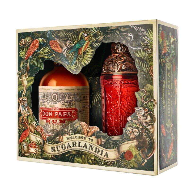 DON PAPA COFFRET BOUTEILLE + SHAKER